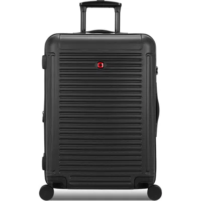 Swissgear 24-inch Hardside Spinner Luggage In Black