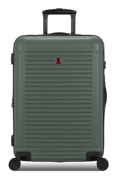 Swissgear 24-inch Hardside Spinner Luggage In Green
