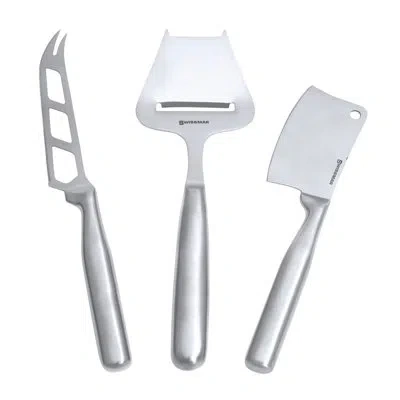 Swissmar 3-piece Cheese Knife Set | Timber Handle