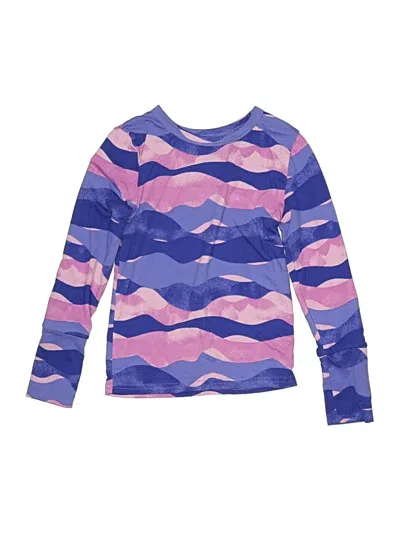Pre-owned Swisstech Kids' Long Sleeve T-shirt In Purple