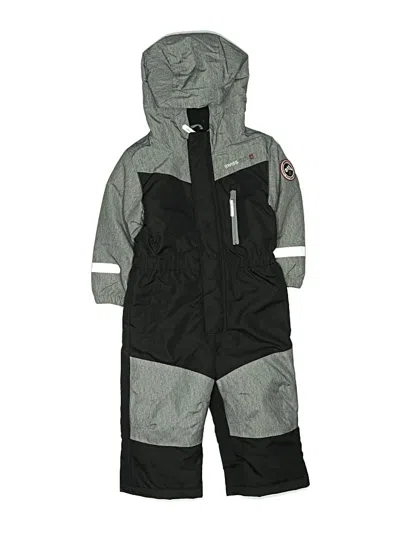 Pre-owned Swisstech Kids' Snow Pants With Bib In Gray