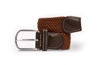 Swole Panda Men's Woven Belt - Brown