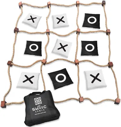 Swooc Games Giant Bean Bag Toss Tic Tac Toe