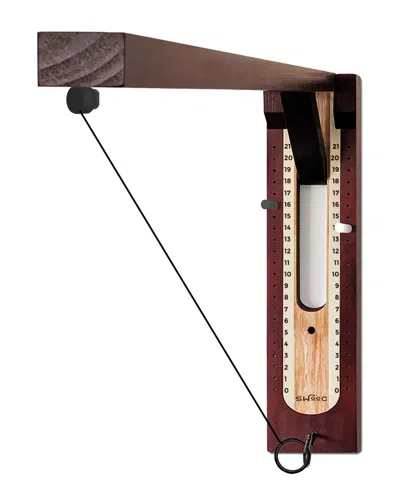 Swooc Games Wall-mounted Folding Hook & Ring Game In Brown