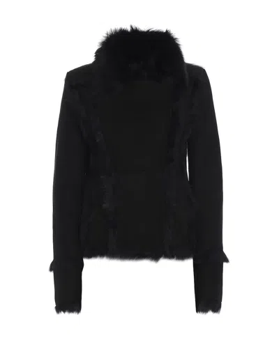 Sword 6.6.44 Black Zipper Design Jacket