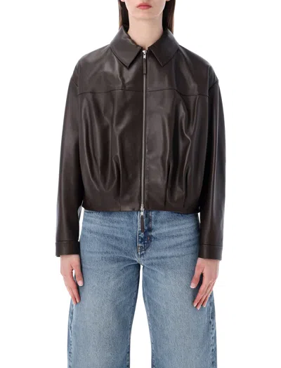 Sword 6.6.44 Bomber Cropped In Brown