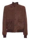 SWORD 6.6.44 BROWN GOATSKIN JACKET