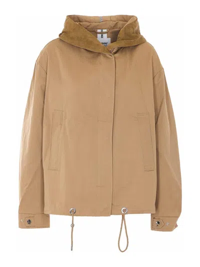 Sword 6.6.44 Beige Jacket In Brown