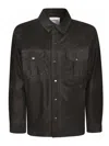 Sword 6.6.44 Button-fastening Flap-pocket Shirt Jacket In Black
