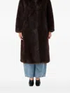 Sword 6.6.44 S.w.o.r.d 6.6.44 Coat Eco Fox In Brown