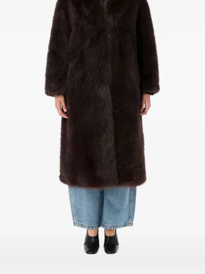 SWORD 6.6.44 FAUX-FUR COAT
