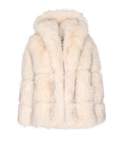 SWORD 6.6.44 FAUX FUR COAT
