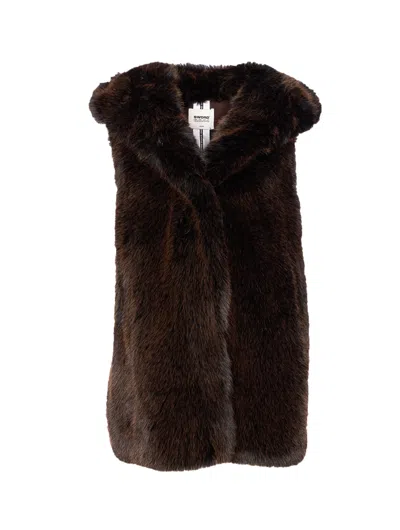 SWORD 6.6.44 FAUX FUR VEST