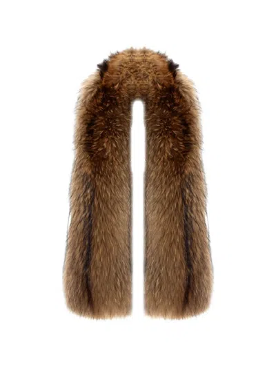 Sword 6.6.44 Faux-fur Collar Scarf In Multi