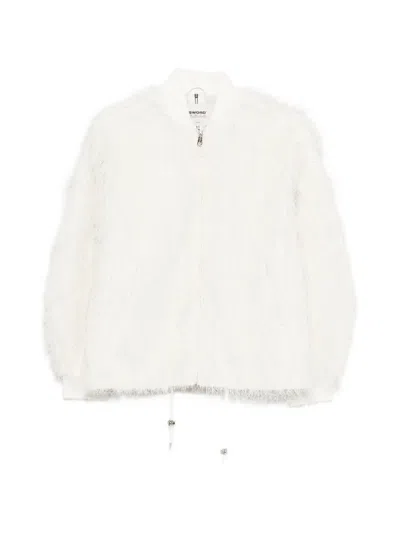 Sword 6.6.44 Fringed Bomber Jacket In Multi
