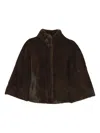 Sword 6.6.44 Funnel-neck Coat In Brown