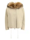 Sword 6.6.44 Hooded Jacket In Neutral