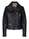 Sword 6.6.44 S.w.o.r.d 6.6.44 Leather Biker Jacket Clothing In Blue