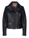 Sword 6.6.44 S.w.o.r.d 6.6.44 Leather Biker Jacket Clothing In Blue