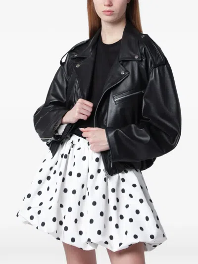 Sword 6.6.44 Leather Jacket In Black