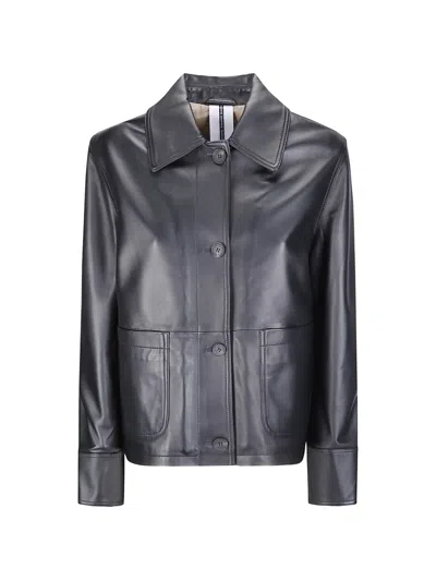 Sword 6.6.44 Leather Jacket In Black