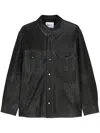 Sword 6.6.44 Button-fastening Flap-pocket Shirt Jacket In Black