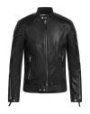 Sword 6.6.44 Man Jacket Black Size 46 Leather In Black