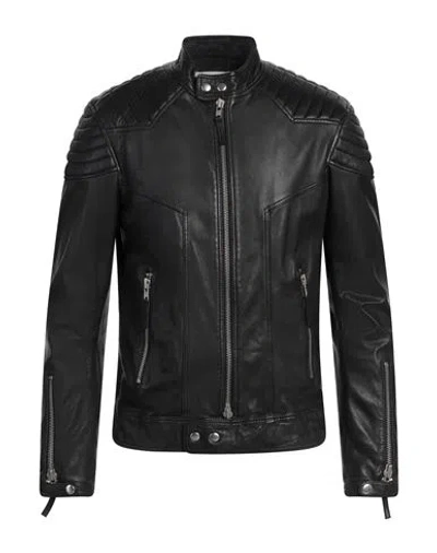 Sword 6.6.44 Man Jacket Black Size 46 Leather