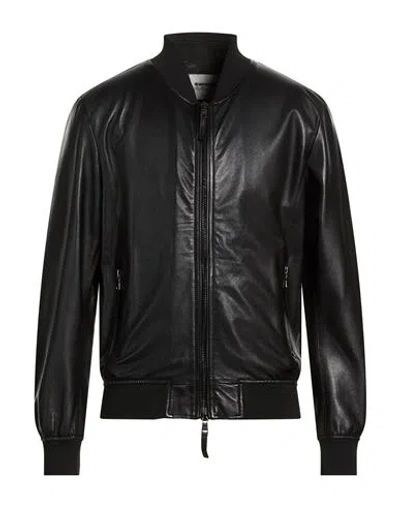 Sword 6.6.44 Man Jacket Black Size 46 Leather