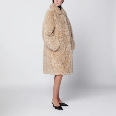 SWORD 6.6.44 PEACH FUR WITH LEATHER LINING