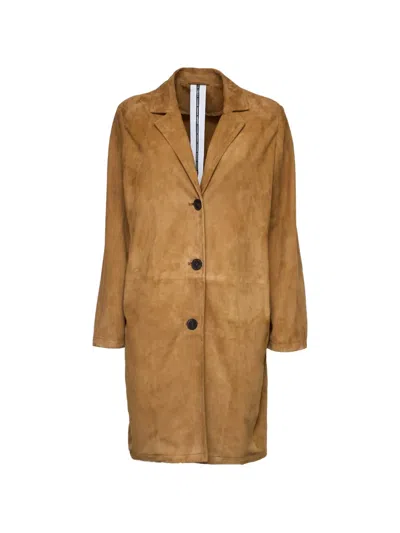 Sword 6.6.44 Single-breasted Coat In Brown