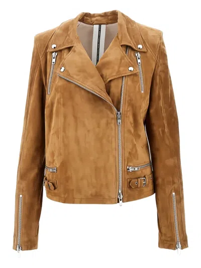 Sword 6.6.44 Suede Biker Jacket