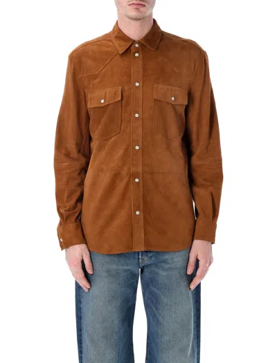 Sword 6.6.44 Sword Classic Mini Jacket For Men In Brandy