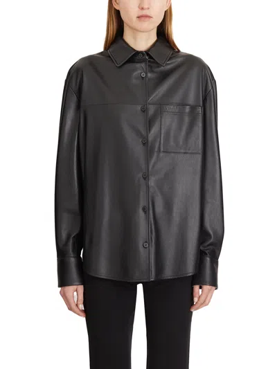 Sword 6.6.44 Sword Leather Shirt Jacket