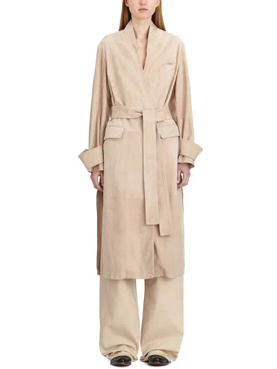 Sword 6.6.44 Sword Long Suede Coat