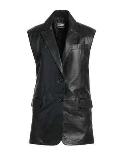 Sword 6.6.44 Woman Blazer Black Size 6 Leather
