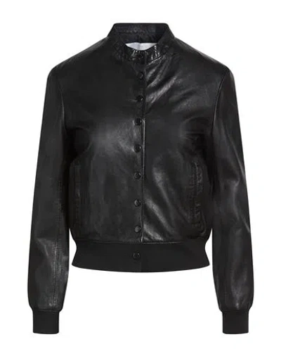 Sword 6.6.44 Woman Jacket Black Size 10 Leather