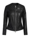 Sword 6.6.44 Woman Jacket Black Size 12 Lambskin In Black