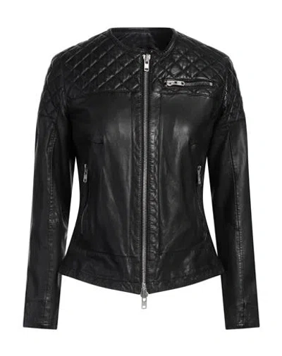 Sword 6.6.44 Woman Jacket Black Size 12 Lambskin