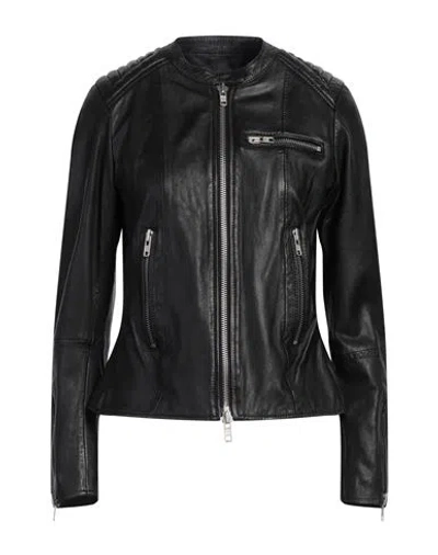 Sword 6.6.44 Woman Jacket Black Size 14 Lambskin