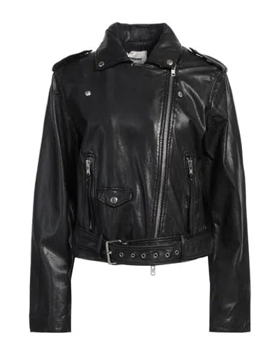 Sword 6.6.44 Woman Jacket Black Size 14 Leather