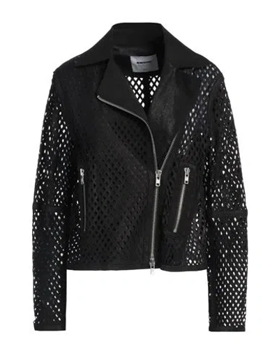 Sword 6.6.44 Woman Jacket Black Size 8 Leather