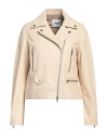 Sword 6.6.44 Swd By S.w.o.r.d. Milk-white Biker Jacket