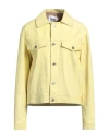 Sword 6.6.44 Woman Jacket Yellow Size 2 Soft Leather