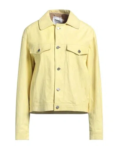 Sword 6.6.44 Woman Jacket Yellow Size 2 Soft Leather