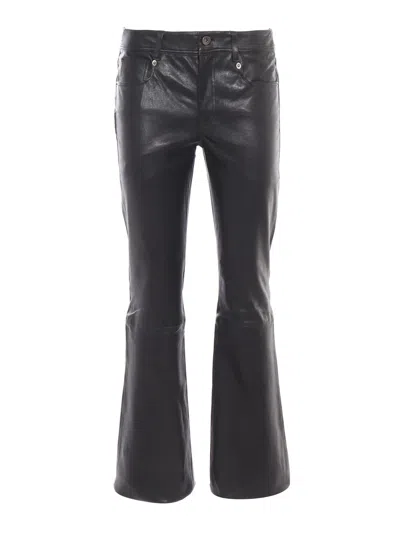SWORD 6.6.44 WOMAN LEATHER PANTS