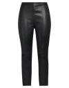 Sword 6.6.44 Woman Pants Black Size 10 Leather In Black