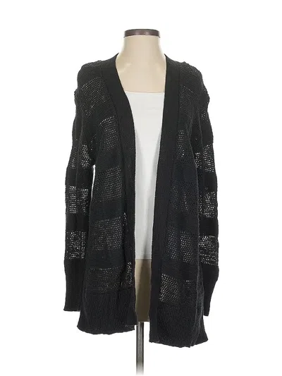Pre-owned Swtr Cardigan Sweater In Black