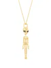Sybarite 18kt Yellow Gold She's An Alien Necklace In Gold