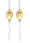 Sybarite Classic Gold Balloon Earrings